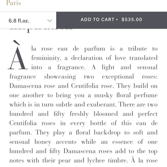 Maison Francis Kurkdjian A La Rose EDP 200ml - Picture 10 of 10